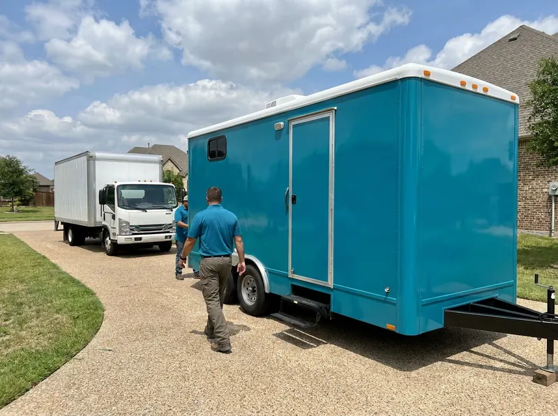 Luxury VIP Restroom Trailers in Joshua, TX